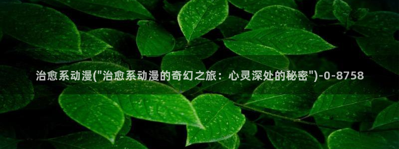 穿越动漫